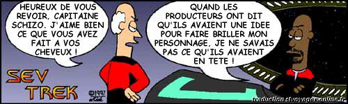 Sev Trek Comic Strip. Copyright 1997-2025 by John Cook. Traduction et utilisation avec accord de son auteur. Reproduction interdite sans son accord.